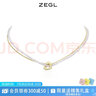 ZEGL巴洛克愛(ài)心仿珍珠項鏈毛衣鏈新款送女朋友禮物情人節生日 愛(ài)心珍珠雙層鏈 曬單實(shí)拍圖
