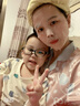 聚魅（Gemmoon）兒童男女孩延緩近視眼鏡周邊離焦防控度數增長(cháng)超輕TR軟硅膠鏡框 24年升級款18120-C3果凍藍內透藍 曬單實(shí)拍圖