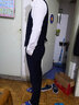 海派浩宇 正裝馬甲男裝商務(wù)修身西裝馬夾V領(lǐng)職業(yè)裝背心 藏青 M 165/88A 曬單實(shí)拍圖