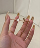 Grace Girl輕奢人魚手鐲女時尚首飾高級感走心實用紀(jì)念日生日禮物送女友老婆 魚你相遇手鐲 曬單實拍圖