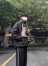 締晶情侶圍巾冬季款一對(duì)圍脖男士高檔生日禮物送男生高級(jí)小眾實(shí)用 A2400黑色格子圍巾-禮盒裝 曬單實(shí)拍圖