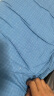 水星家纺100%纯棉枕套一对装全棉抗菌防螨夏季印花双人枕头套48x74cm简几 实拍图