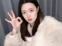 她芙（tafu）品牌女裝皮草短款外套女2025冬季新款狐貍毛皮毛一體系帶毛毛上衣 米杏色 M 115斤內 曬單實(shí)拍圖