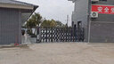 華將軍鋁合金電動伸縮門工地平移門折疊門工廠遙控大門不銹鋼自動收縮門 定制專拍 款式 曬單實(shí)拍圖