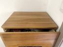 安定家實(shí)木夾縫柜收納五斗柜20cm冰箱側邊柜廚房縫隙抽屜床邊窄超窄小型 曬單實(shí)拍圖