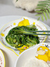 順祥寶可夢(mèng)聯(lián)名卡通碗碟套裝家用兒童可愛吃飯碗湯碗面碗餐具碗盤組合 9.8英寸盤（1個(gè)裝-歡樂(lè)頌） 曬單實(shí)拍圖