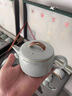 洛湘五大名窯功夫茶具套裝茶壺茶杯高檔家用客廳辦公會(huì)客送長(zhǎng)輩伴手禮 五大名窯漢瓦壺茶具套裝：天青 曬單實(shí)拍圖