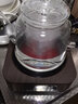 borun HOME加厚玻璃茶壺煮茶器蒸燒水壺1.3L大容量養(yǎng)生壺自動(dòng)電陶爐茶具套裝 A款蒸煮壺+升級(jí)款黑檀色爐 1.3L 曬單實(shí)拍圖