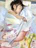 EVEBABY嬰兒安撫豆豆毯子春秋冬季新生兒寶寶蓋毯空調兒童幼兒園午睡薄被 蘑菇(調溫中厚棉2.1斤110*140cm) 曬單實(shí)拍圖