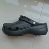 卡駱馳（crocs）云朵女鞋洞洞鞋厚底增高涼鞋戶外沙灘鞋包頭透氣拖鞋 W8 曬單實拍圖