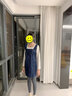美康臣（Mikson）防輻射服孕婦裝連衣裙上班族孕婦防輻射服肚兜衣服女電腦四季 典雅款—藏青色 防輻射裙+護胎 加大XXXL 曬單實(shí)拍圖
