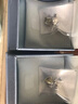 HEFANG何方珠寶寶石小熊耳釘銀氣質(zhì)耳飾時(shí)尚飾品七夕情人節禮物送女友 單只（愛(ài)心款） 曬單實(shí)拍圖