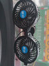 湖鑫 車(chē)載風(fēng)扇12v24v大貨車(chē)專(zhuān)用強力制冷可調速搖頭小電風(fēng)扇汽車(chē)用品 T706E(24V貨車(chē)無(wú)級調速)吸盤(pán) 曬單實(shí)拍圖
