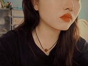 熱門款紅瑪瑙項鏈吊墜鎖骨鏈轉(zhuǎn)運珠閨蜜款有球必應(yīng)金榜題名畢業(yè)禮物 金線款 曬單實拍圖