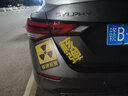 友熙（YOUXI）定制車(chē)身貼車(chē)友會(huì )車(chē)貼文字logo圖案設計車(chē)體后窗玻璃廣告汽車(chē)貼紙 定圖案+文字+電話(huà)號碼+二維碼 曬單實(shí)拍圖