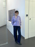 Calvin KleinJeans秋冬女士含羊毛混紡ck提花紐扣V領(lǐng)寬松針織開(kāi)衫J224774 PC1-鳳信紫 XS 曬單實(shí)拍圖