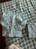 貝貝怡【官方發(fā)售】寶寶保暖內衣套裝夾棉家居服男童女童前開(kāi)扣秋衣秋褲 灰綠 110 【建議3-5歲】 曬單實(shí)拍圖