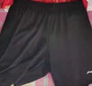李寧（LI-NING）羽毛球服套裝男女服裝運動(dòng)服乒乓球夏季短袖速干t恤衣服團隊服 紅色上衣/黑色短褲-套裝-男款 XL 曬單實(shí)拍圖