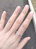水云淼鋯石蝴蝶戒指韓國新款精致戒子輕奢小眾超閃百搭氣質(zhì)開(kāi)口食指戒 禮盒裝 曬單實(shí)拍圖