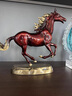 匯品簡全銅馬擺件客廳馬到成功辦公室家居裝飾品紅色生肖馬開業(yè)禮物 馬到成功小號棗紅色 曬單實(shí)拍圖