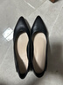 大東秘語(yǔ)高跟鞋女2024年春秋季新款黑色職業(yè)工作鞋舒適百搭細跟尖頭單鞋 黑色4厘米 38 (240mm) 曬單實(shí)拍圖