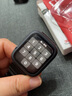 豆圖applle watch6鋼化膜蘋果6代iwatch6鋼化膜全屏覆蓋保護(hù)殼watch膜殼一體 Apple Watch 6【微磨砂--黑色】44 曬單實拍圖