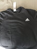 阿迪達斯（adidas）短袖男 26春季新款運動(dòng)服男健身訓練透氣快干寬松圓領(lǐng)跑步休閑t恤 黑色/冰絲快干/店長(cháng)主推 XL (185/104A) 曬單實(shí)拍圖
