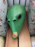 克罗米绿头鱼网红鱼头套绿头怪年会绿鱼头套搞怪万圣节面具COS表演道具 绿头怪面具 实拍图