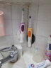 欧乐B电动牙刷成人 圆头牙刷情侣礼物充电式 D12活力橙 日常清洁（含刷头*1）博朗精工 实拍图