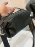 ANDSEEYOU品牌男士斜挎包通勤休閑單肩斜挎商務胸包軟大容量時尚手拿包七夕 黑色 曬單實拍圖