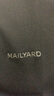 MAILYARD/美爾雅短袖T恤 休閑時尚男士夏季舒適圓領(lǐng)打底衫 852 黑色 M /48 曬單實拍圖