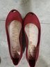 Vis Amoris英國允莫蘇經(jīng)典磨砂果凍鞋魚(yú)嘴鞋女單鞋女鞋涼鞋兒童 布林紅 39 曬單實(shí)拍圖