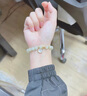 詩(shī)芙璐新中式和田玉白母貝文玩手串清透女款送禮 和田玉手串 曬單實(shí)拍圖