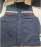 保羅嵐芝防靜電棉馬甲工作服男加棉加厚棉背心防寒保暖帶反光條工裝勞保服 曬單實(shí)拍圖