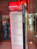 新飞（Frestec）商用大容量展示柜冷藏柜饮料柜超市便利店冰箱立式冰柜水果蛋糕柜食品留样柜 单门直冷黑红下机288L 实拍图