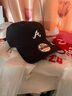 NEW ERA 紐亦華MLB男女情侶NY棒球帽彎檐遮陽(yáng)軟頂鴨舌帽920 14201631-藏青色 亞特蘭大勇士隊 OSFM 曬單實(shí)拍圖