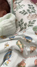G.DUCKKIDS新生兒保暖內(nèi)衣秋冬分體52碼純棉衣服0初生3月嬰兒夾棉套裝和尚服 藍(lán) 66 適合年齡3-4個(gè)月 曬單實(shí)拍圖