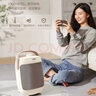 艾美特暖風(fēng)機小型家用取暖器臺式電暖器室內加熱器電暖風(fēng)辦公室桌面熱風(fēng)機 白色 曬單實(shí)拍圖