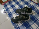 阿迪達斯 （adidas）男鞋同款網(wǎng)面鞋透氣輕便緩震舒適健身休閑運動(dòng)跑步鞋 黑 40 曬單實(shí)拍圖
