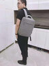 巴朗 雙肩包男新款潮流時(shí)尚背包男士商務(wù)出差包筆記本電腦包旅行學(xué)生 黑色時(shí)尚款 商務(wù)旅行版(14-16寸電腦包) 曬單實(shí)拍圖