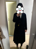 古緹琪灰色西裝套裝女2024新款春秋職業(yè)氣質(zhì)教師面試正裝西服套裙工作服 黑色西服+裙子+白襯衫 XL 曬單實(shí)拍圖