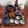 巧丂烏龜玄武茶寵擺件茶玩開(kāi)片可養(yǎng)汝窯哥窯古典國(guó)風(fēng)創(chuàng)意筆托 梅子青 曬單實(shí)拍圖