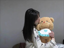 HKFZ泰國黃油小熊玩偶毛絨玩具butterbear圍裙布娃娃玩偶生日禮物女友 黃油小熊 50cm【現(xiàn)貨速貨】 曬單實(shí)拍圖