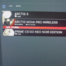 賽睿賽睿寒冰新星Arctis Nova Pro Wireless電競無線 頭戴式游戲電競耳機(jī) 2.4Hz藍(lán)牙有線三模連接 白色 Nova Pro-無線 曬單實(shí)拍圖