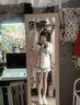 妙奕嘉厚外套女棉服衣服秋冬棉襖2025新款棉衣小個子短款面包服襖子韓版 小香風(fēng)菱格撞色棉服【米白色】 L 【建議100-120斤】 曬單實拍圖