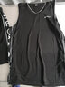 亞當彼得運動(dòng)套裝男夏季籃球服套裝夏天男士跑步速干套裝無(wú)袖背心支持定制 黑色 2XL 建議體重140-155斤 曬單實(shí)拍圖