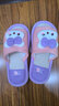 機器豬春秋季兒童亞麻拖鞋可愛(ài)女童寶寶家居室內防滑男童棉麻布拖鞋四季 粉色 小兔 32 -33碼內長(cháng)20cm 曬單實(shí)拍圖