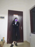 FSHE黑色毛呢外套女中長(cháng)款2025春秋冬新款學(xué)生韓版寬松顯瘦呢子大衣女 長(cháng)款雙排鈕(常規款） L 建議101-115斤 曬單實(shí)拍圖