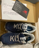 NEW BALANCE NB 574系列 經(jīng)典系帶復古運動(dòng)休閑鞋男女款 元祖灰 ML574EVG ML574EVN-D 深藍色 42 (腳長(cháng)26.5cm) 曬單實(shí)拍圖