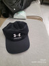 安德瑪（Under Armour）運動(dòng)帽男女帽 訓練跑步棒球帽鴨舌帽子 黑白 OSFM 曬單實(shí)拍圖